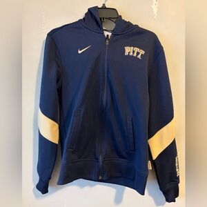 Nike Blue and Gold PITT Hoodie